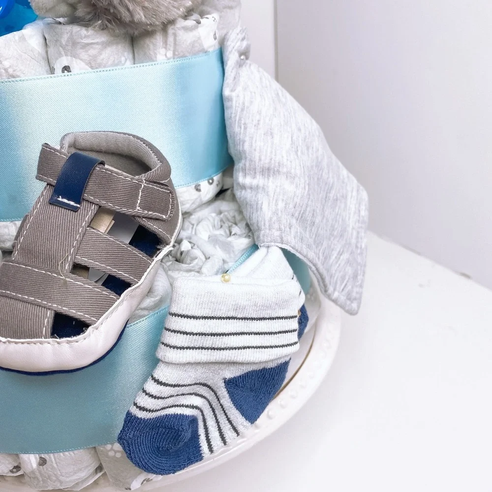 Sloth Diaper Cake, Baby Shower Gift